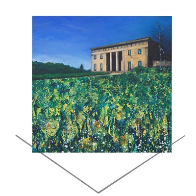 Belsay Hall Greeting Card